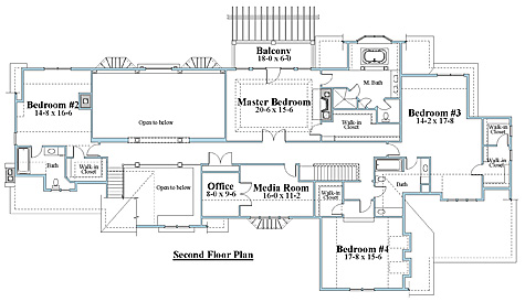 unique home 2nd floor plan